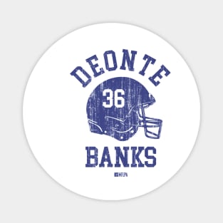 Deonte Banks New York G Helmet Font Magnet